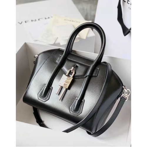Givenchy Grained Original Calfskin Small Antigona Bag BB0512 Black