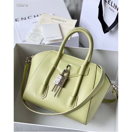 Givenchy Grained Original Calfskin Small Antigona Bag BB0512 Light Green