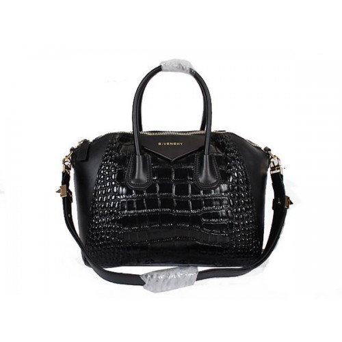 Givenchy Large Antigona Bag in Coco Leather 9981L Black