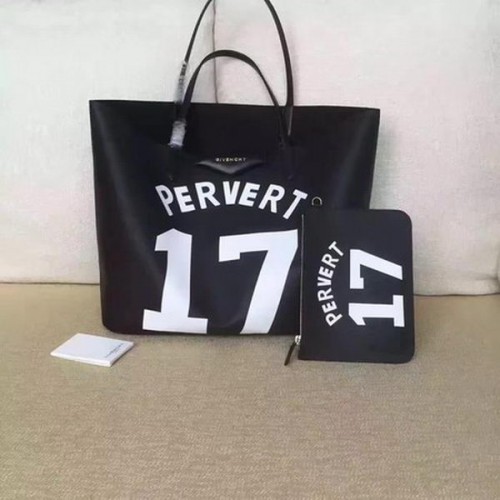 Givenchy Print Large Shopper Bag G6598A Black