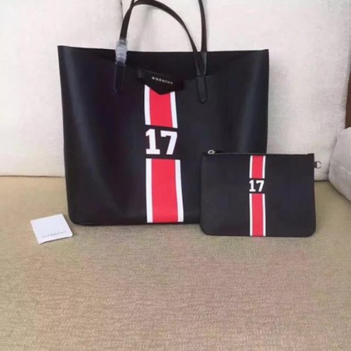Givenchy Print Large Shopper Bag G6598B Black