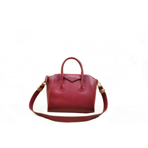 Givenchy Small Antigona Bag Original Leather 1800 Wine