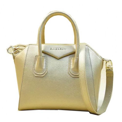 Givenchy mini Antigona Bag Original Leather G9981S Gold