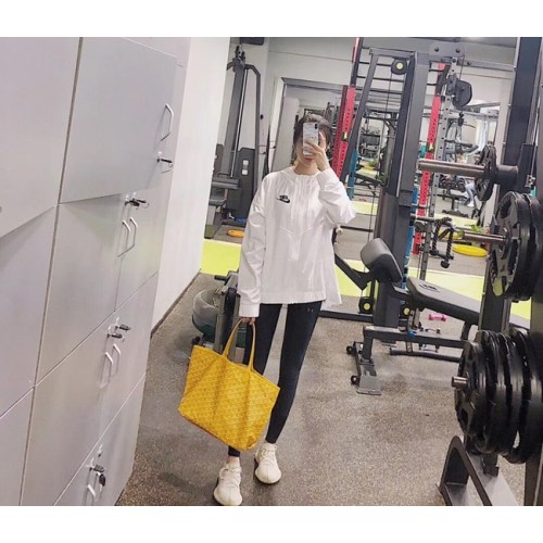 Goyard Calfskin Leather Tote Bag 6783 Yellow