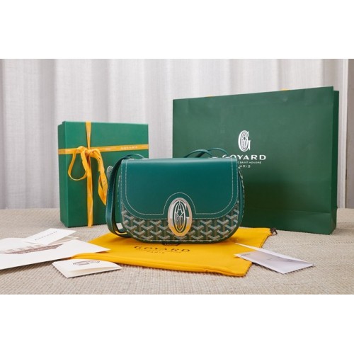 Goyard Calfskin Leather shoulder bag 9967 green