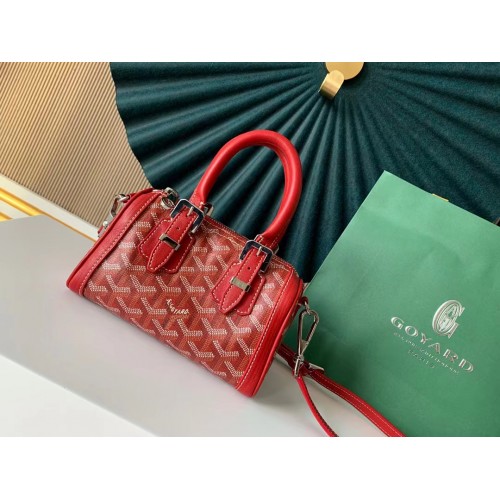 Goyard Calfskin Leather shoulder bag 9986 red