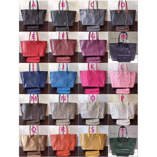 Goyard Y Doodling Calfskin Leather Tote Bag 7902