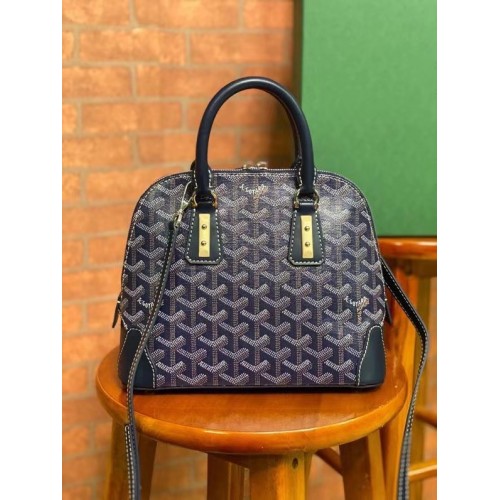 Goyard vendome tote bag 20209 dark blue