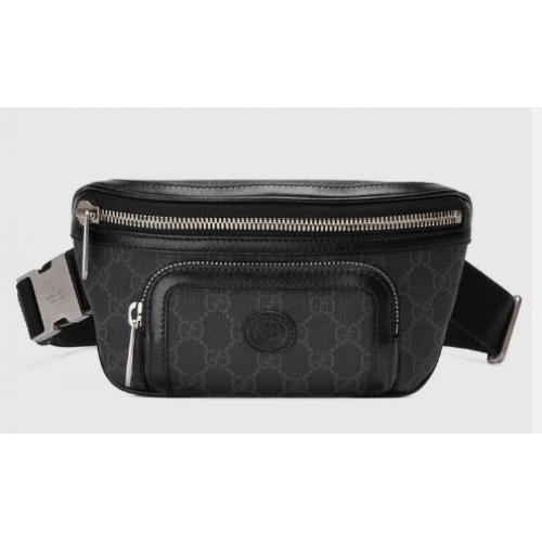 Gucci Belt bag with Interlocking G 682933 black