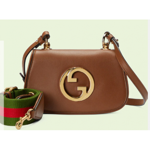 Gucci Blondie Original leahter shoulder bag 698643 brown