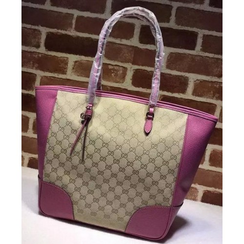 Gucci Bree Original GG Canvas Tote Bag 323671 Rose