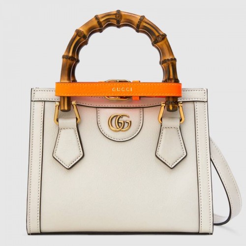 Gucci Diana mini tote bag 655661 White
