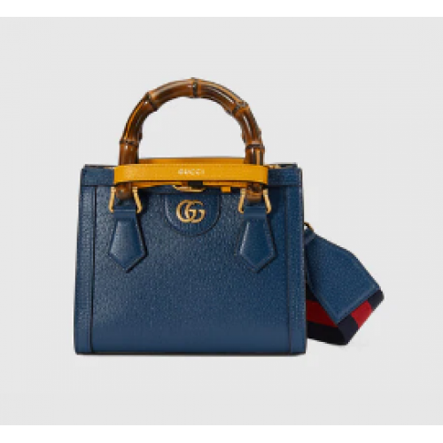 Gucci Diana mini tote bag 702732 Royal blue