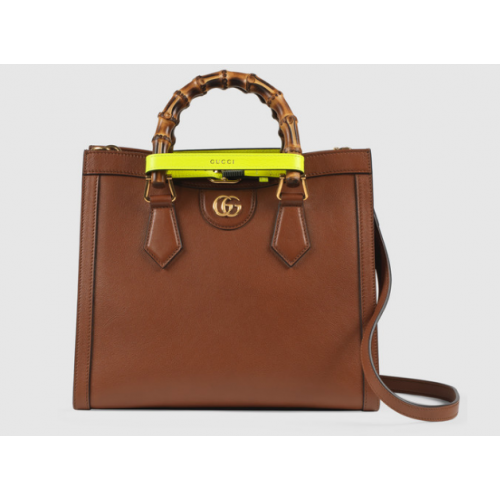 Gucci Diana small tote bag 660195 Brown