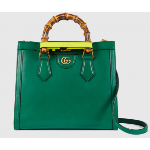 Gucci Diana small tote bag 660195 Emerald