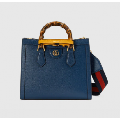 Gucci Diana small tote bag 702721 blue