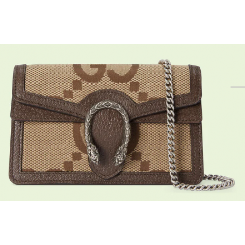 Gucci Dionysus jumbo GG super mini bag 476432 Brown