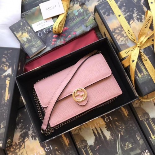 Gucci GG Marmont cross-body bag 510314 pink