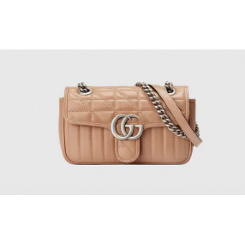 Gucci GG Marmont matelasse mini bag 446744 Beige