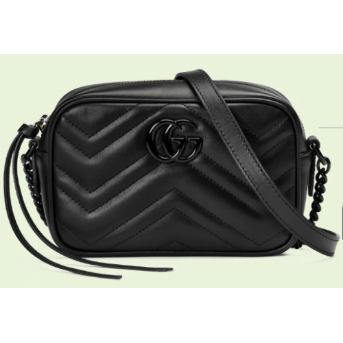 Gucci GG Marmont mini shoulder bag 634936 black