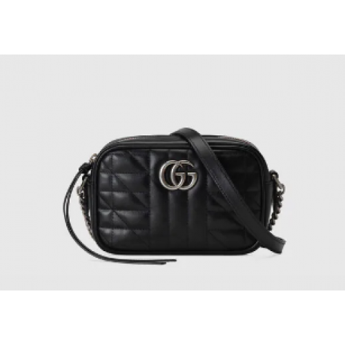 Gucci GG Marmont mini shoulder bag 634936 black