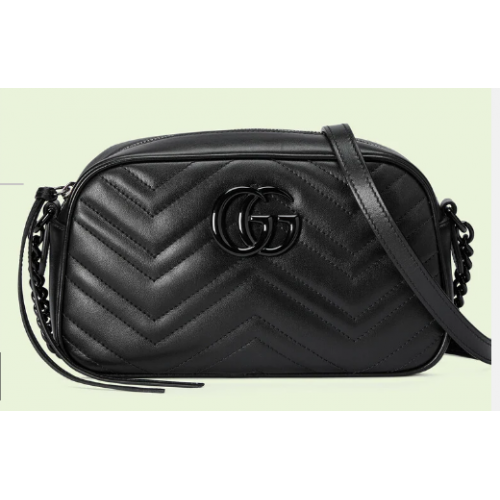 Gucci GG Marmont small shoulder bag 447632 black