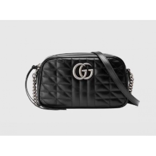 Gucci GG Marmont small shoulder bag 447632 black