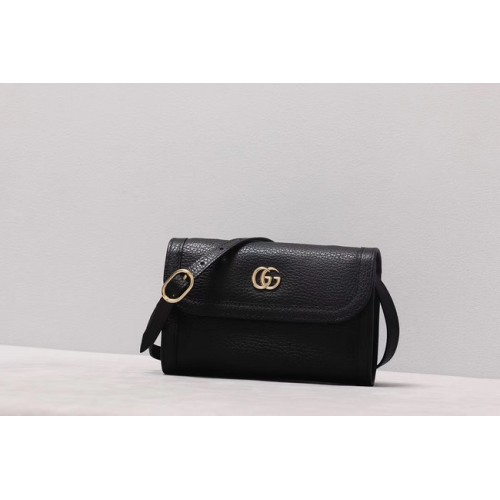 Gucci GG Marmont small shoulder bag 497984 black