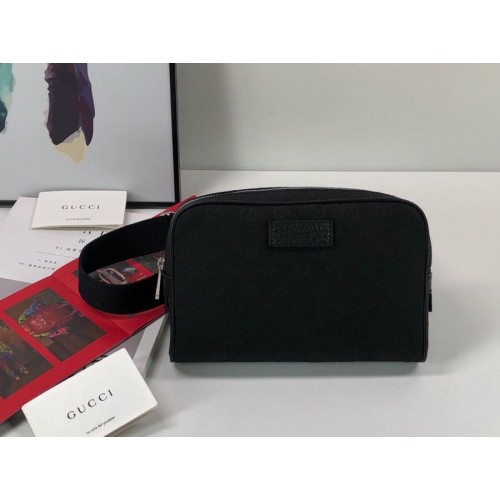 Gucci GG Original GG Leather belt bag 449174 Black