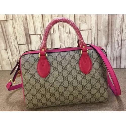 Gucci GG Supreme Top Handle Bag 409529 Rose