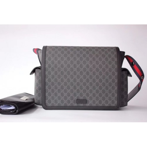 Gucci GG Supreme diaper bag 495909 black