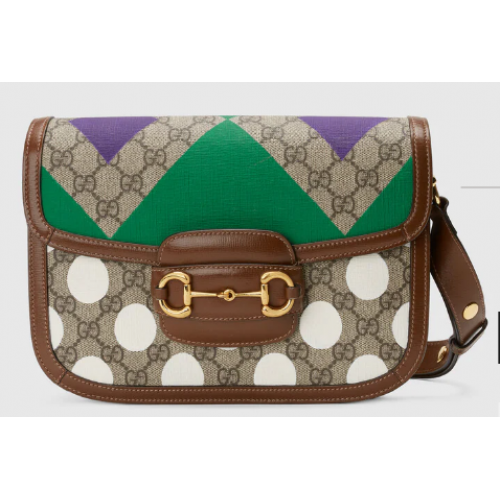 Gucci Horsebit 1955 shoulder bag 602204 Brown