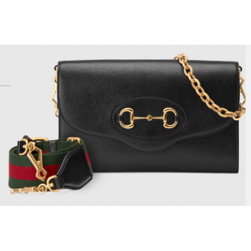 Gucci Horsebit 1955 small bag 677286 black