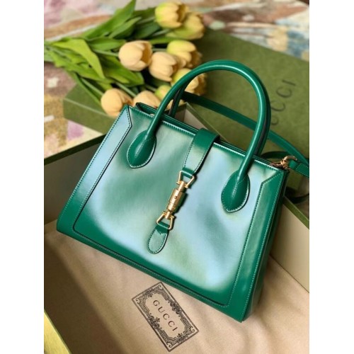 Gucci Jackie 1961 medium tote bag 649016 green