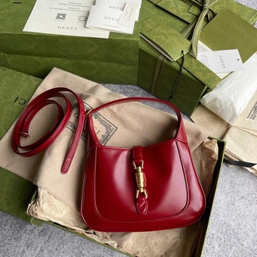 Gucci Jackie 1961 mini hobo bag 637091 red