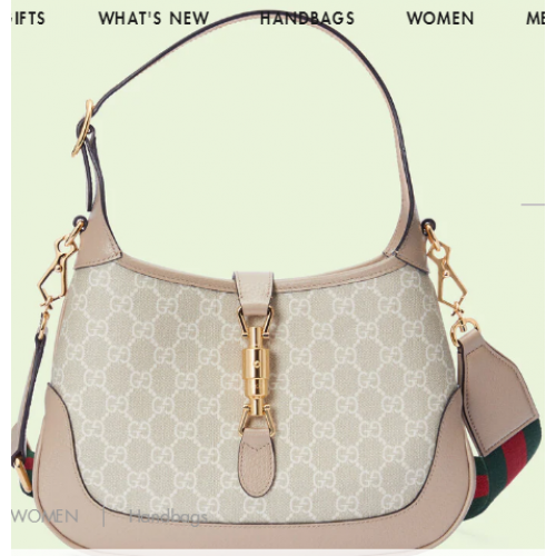 Gucci Jackie 1961 small GG shoulder bag 678843 Beige