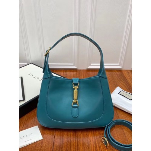 Gucci Jackie 1961 small hobo bag 636709 Turquoise