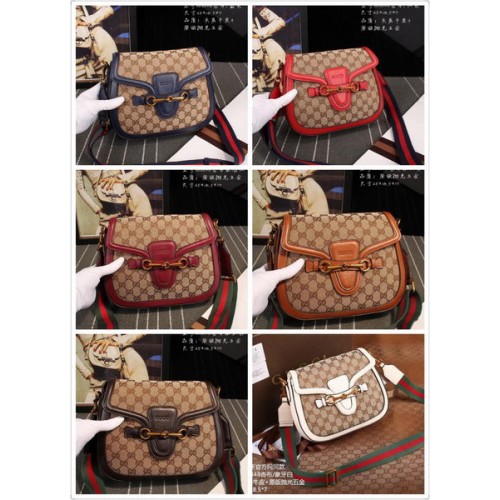Gucci Lady Web GG Canvas Shoulder Bag 383848