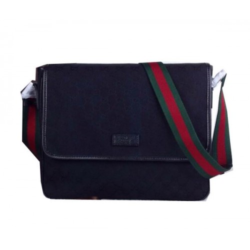 Gucci Medium Messenger Bag 233052 Black