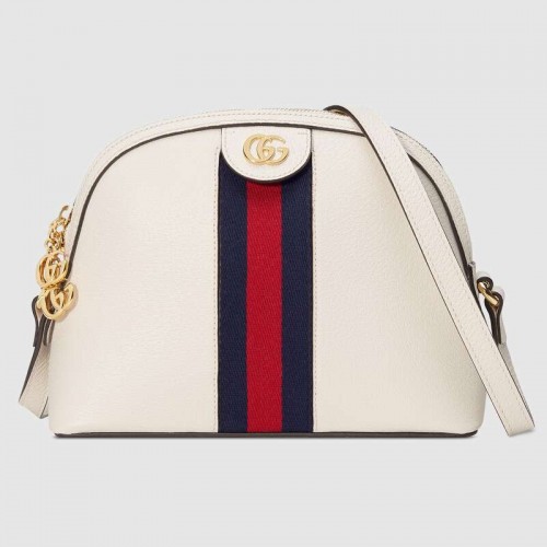 Gucci Ophidia Small Shoulder Bag 499621 white