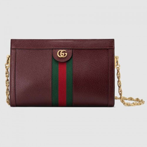 Gucci Ophidia small shoulder bag 503877 Burgundy
