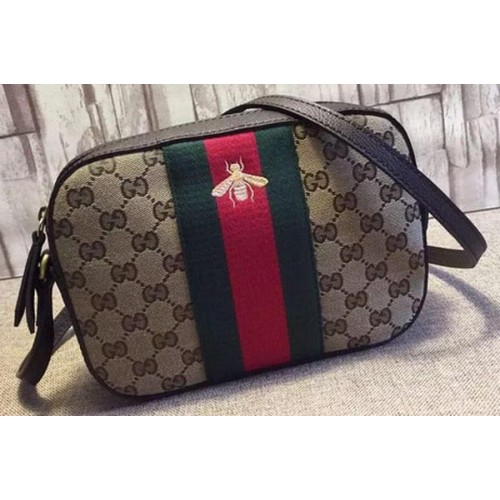 Gucci Original GG Shoulder Bag 412008 Brown