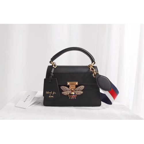 Gucci Queen Margaret small top handle bag 476541 Black