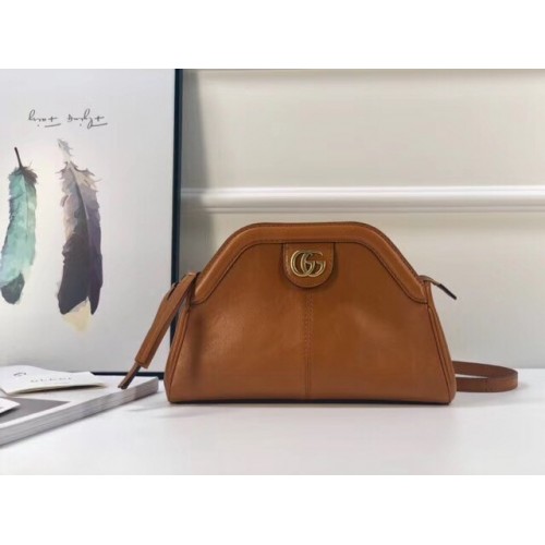 Gucci RE BELLE small shoulder bag 524620 brown