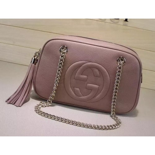 Gucci Soho Shoulder Bags 308983 Pink