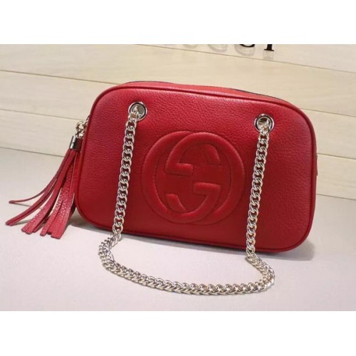 Gucci Soho Shoulder Bags 308983 Red
