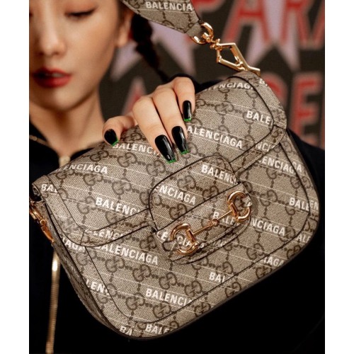 Gucci The Hacker Project GG Supreme Balenciaga LOGO 658574 Coffee