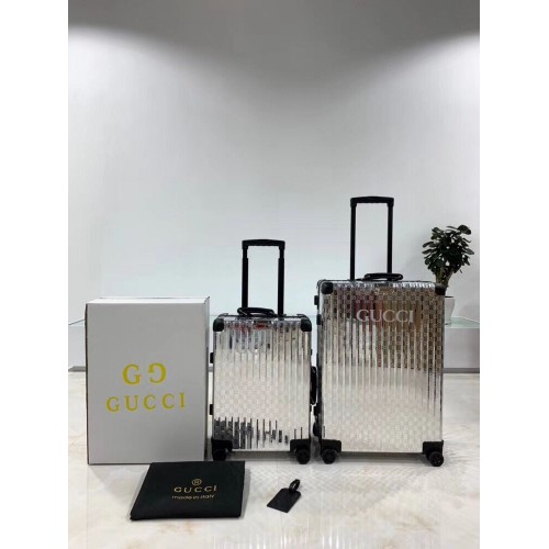Gucci Travel Luggage GG19588 Silver