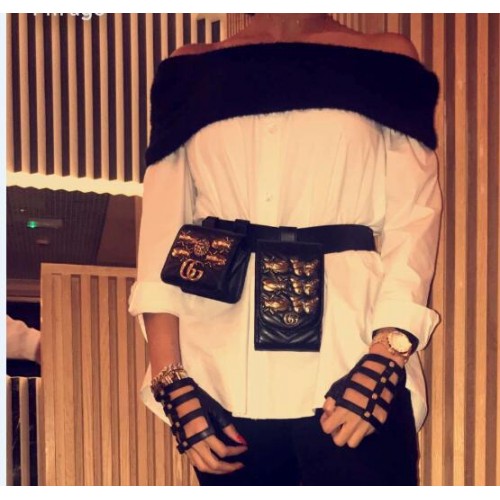 Gucci Wallet Belt Bag GG2536 Black