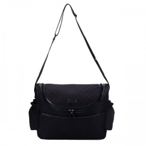 Gucci Womens Lifestyle Diaper Bags 123326 Black